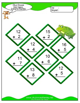 İşlemler yaprak test